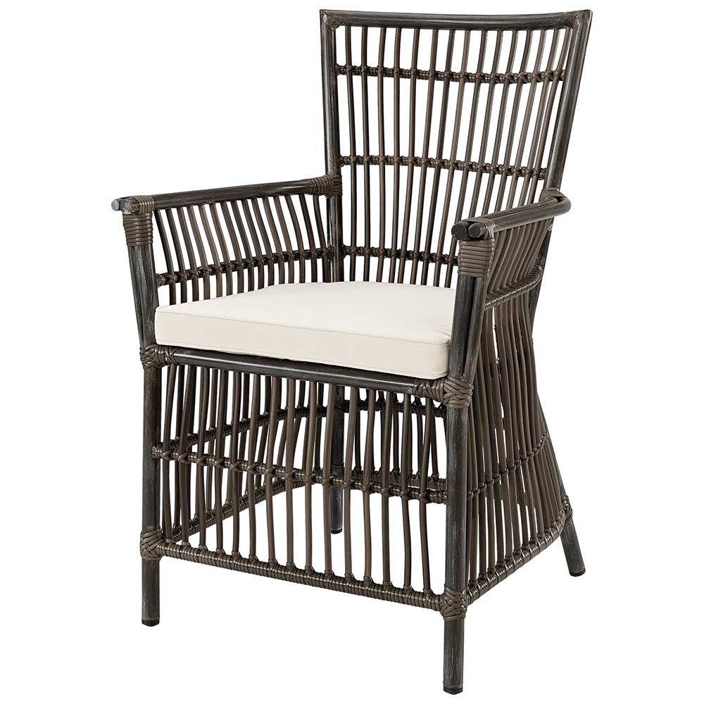 Artwood, Stol/Karmstol Modest Polyrattan Grå Artwood