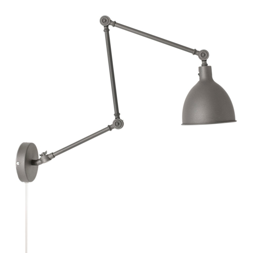 by Rydéns, Bazar væglampe l61,5-122 cm grå