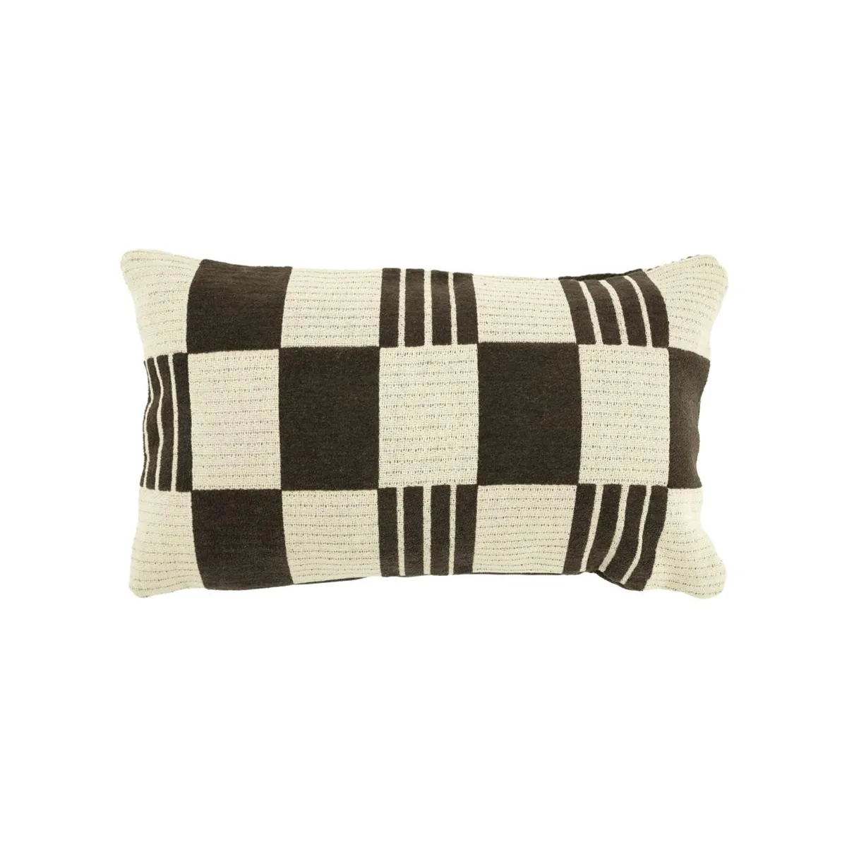 By-Boo, Pillow Twist 35x55 cm - brown 35x55 cm
