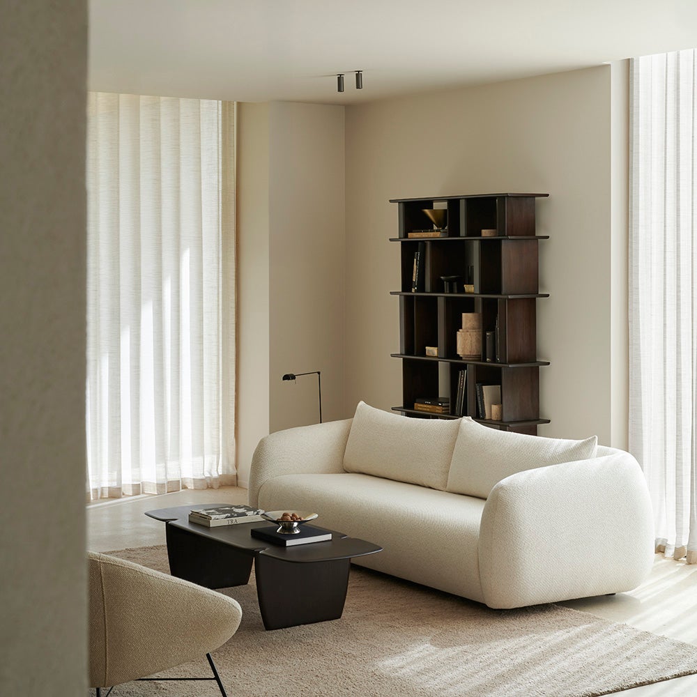 Contour Sofa 3-sæders kridt 244x107 cm