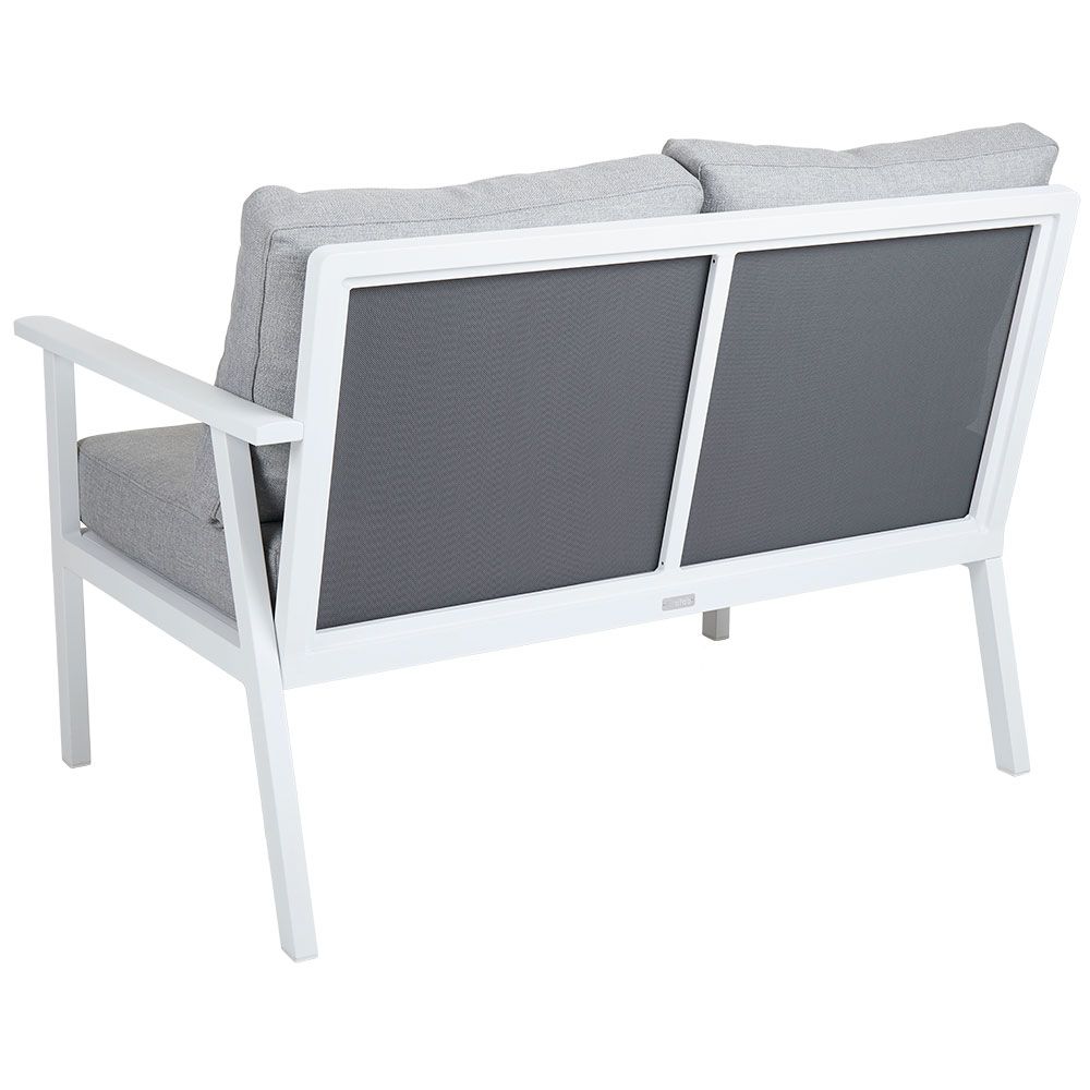 Samvaro Endesektion Venstre+Højre Hvid/Grå Brafab