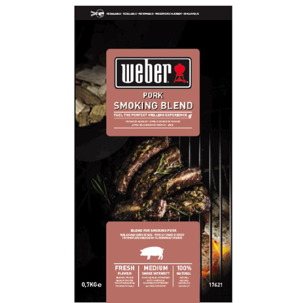 Weber, Røgflis Svinekød 700 g Weber