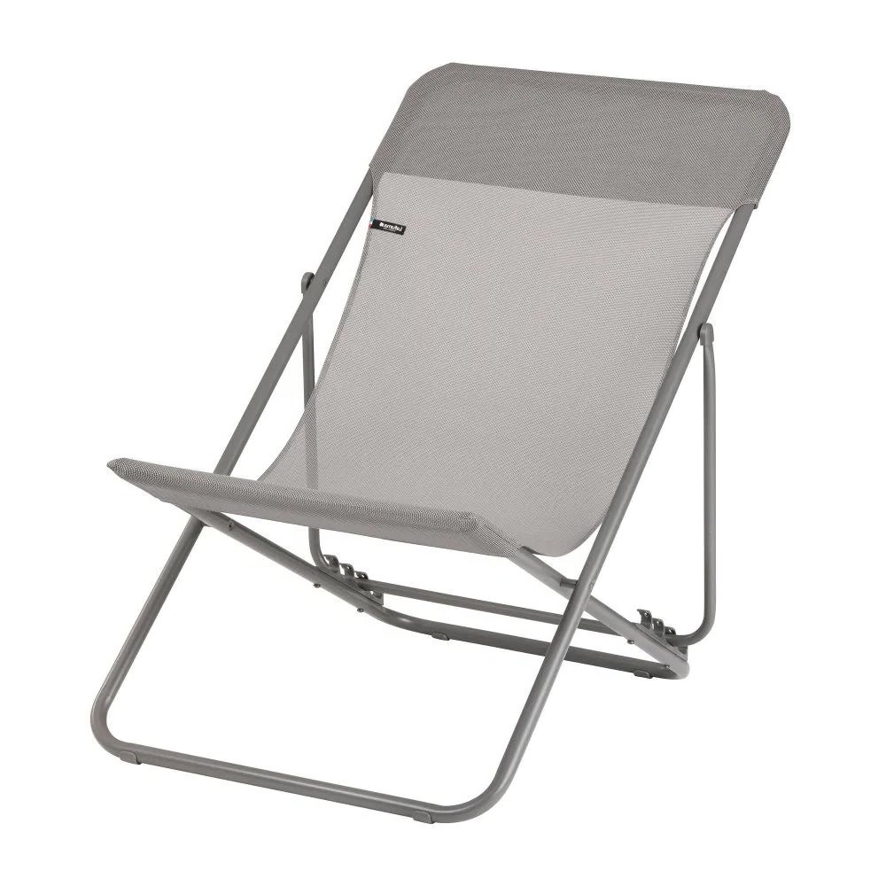 Sammenklappelig liggestol beige