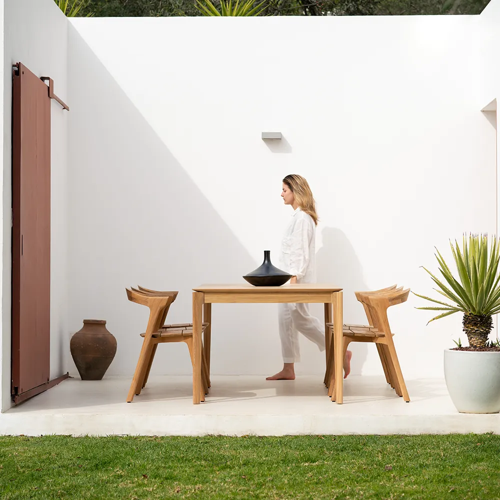 Bok Spisebord 200x100 cm Teak