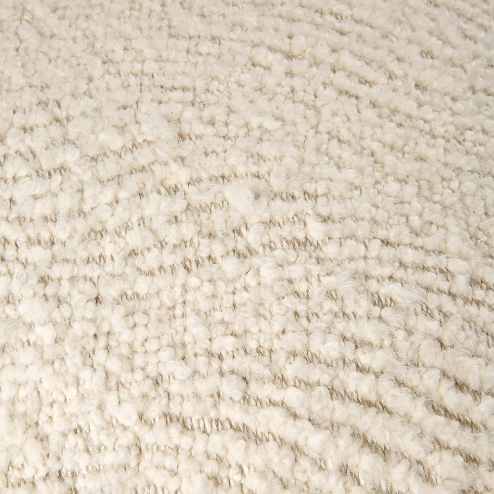 Pudebetræk Wave 50x50 cm Off-white