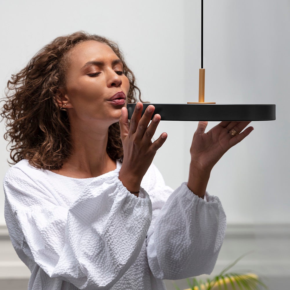 Asteria Mini pendellampe Ø31 cm Black