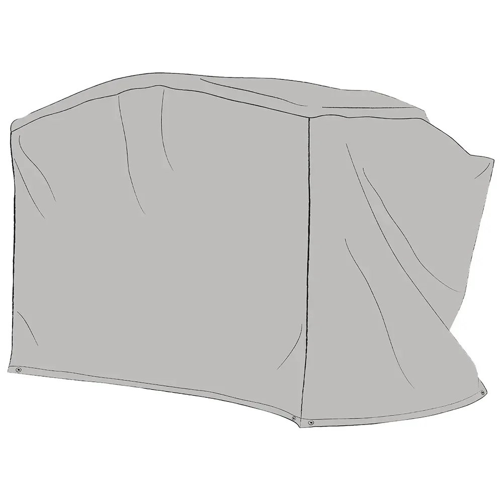 Hængekøjeovertræk buet grå