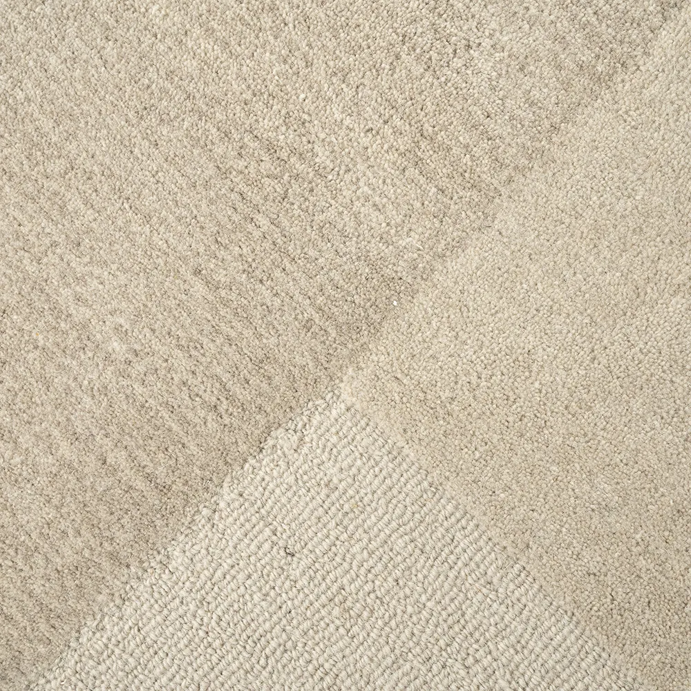 Uldtæppe Contour Beige 290x190 cm