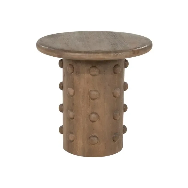 PopDot Sidebord 52x52x51 cm Mangotræ Brun