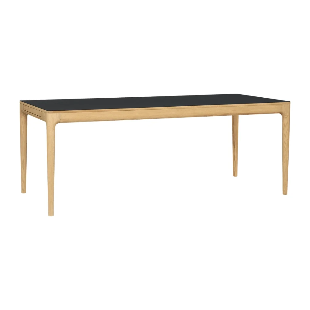 Heart'n'Soul Spisebord 200/300x90x75 Eg/sort