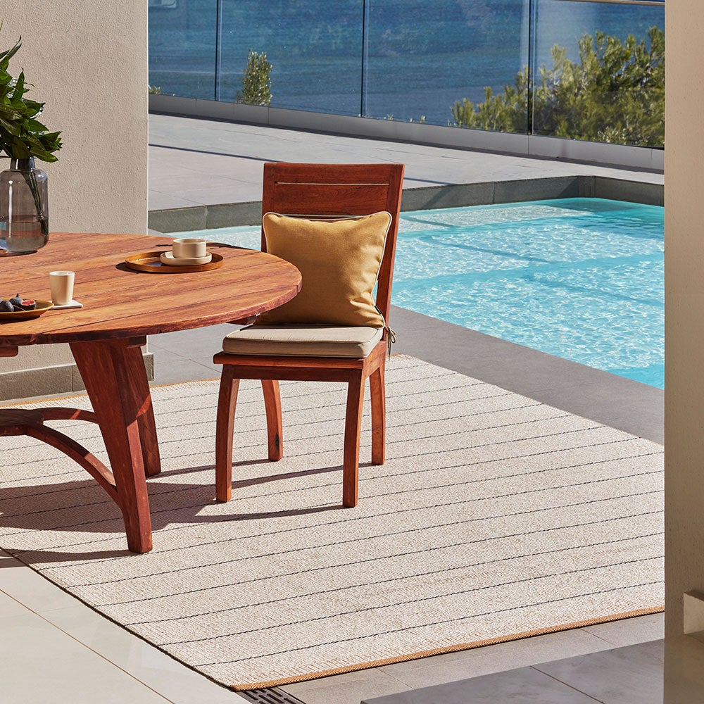 Belle tæppe 85x200 cm ochre 