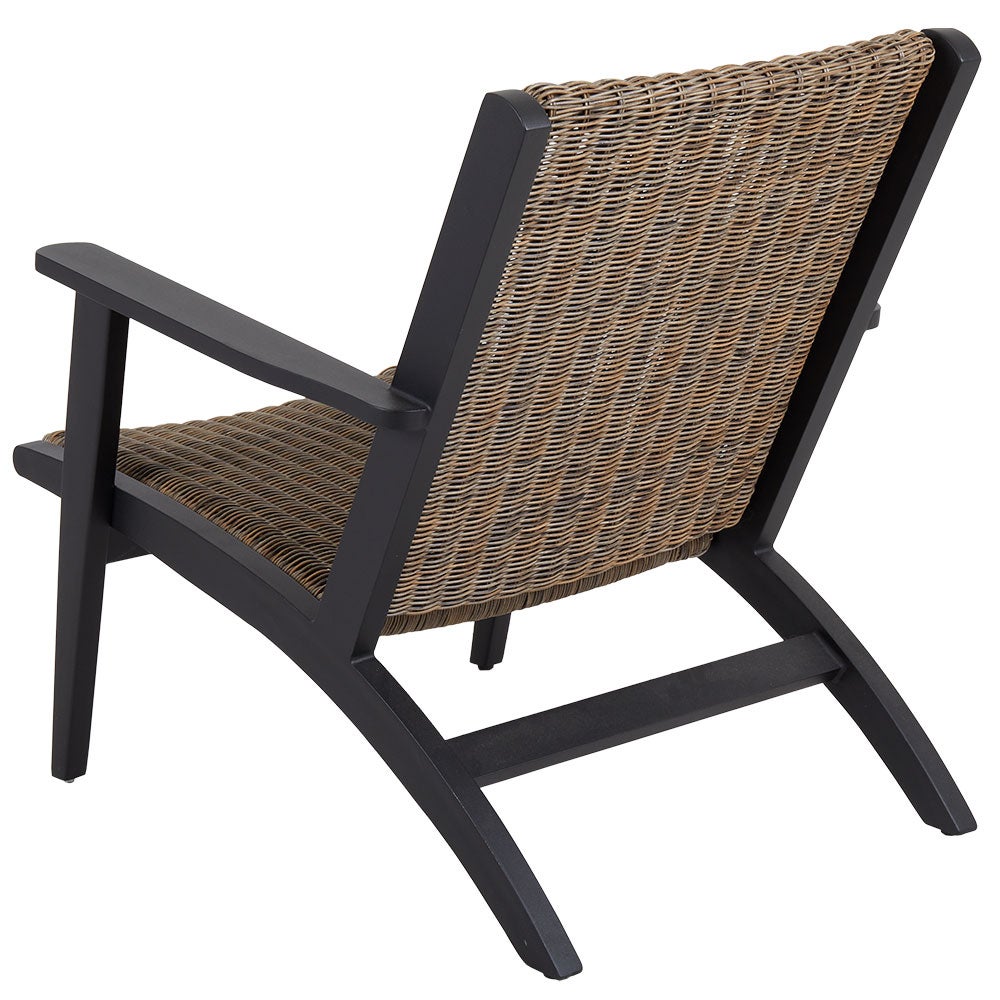 Kira Lænestol Sort/Rustik