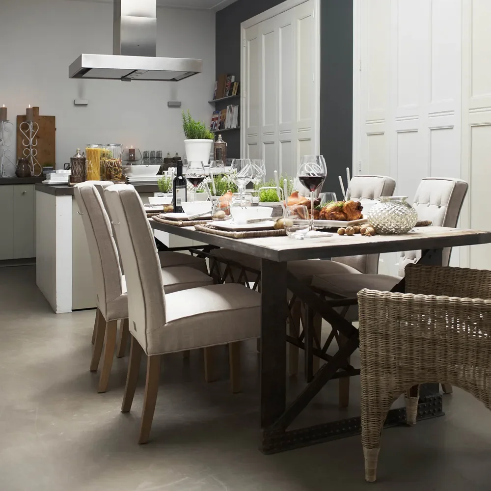 Cape Breton Spisebordsstol linen