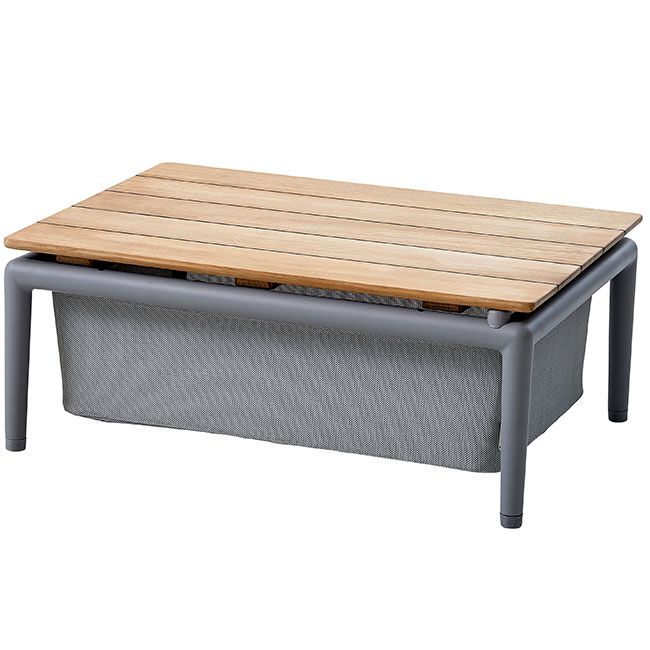 Cane-line, Conic Box bord lysegrå