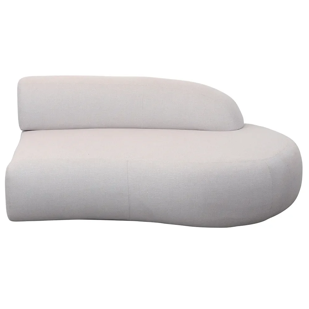 Cane-line, Mellow sofa modul venstre m/kort ryg Sand