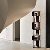 Stairs hylde Lakeret teak 45x46x204 cm