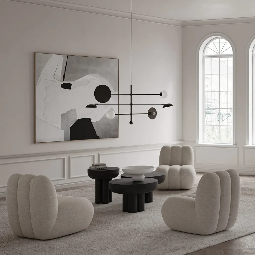  Crown sofabord lavt - Kaffe