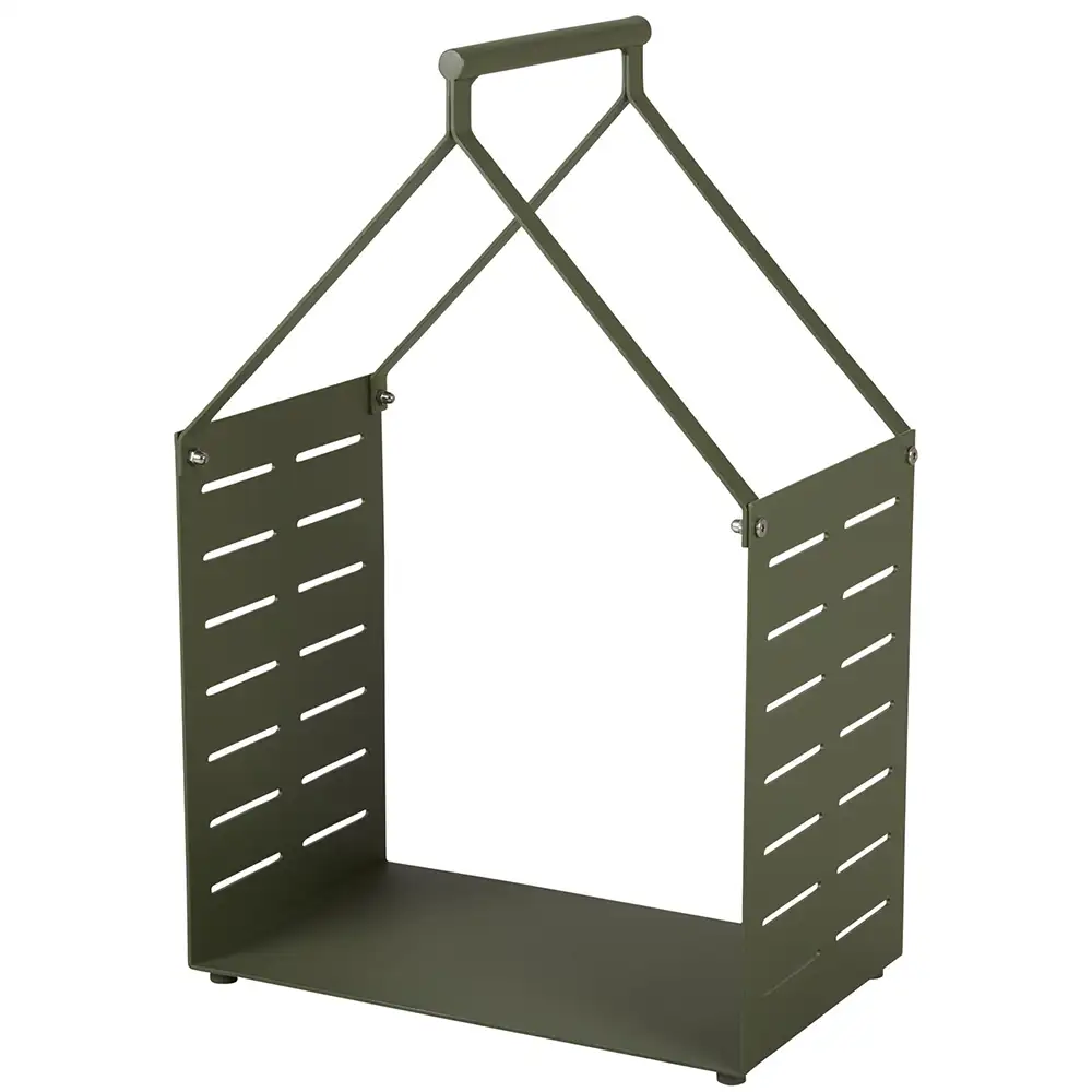 Belfort Brændekurv Moss Green Brafab