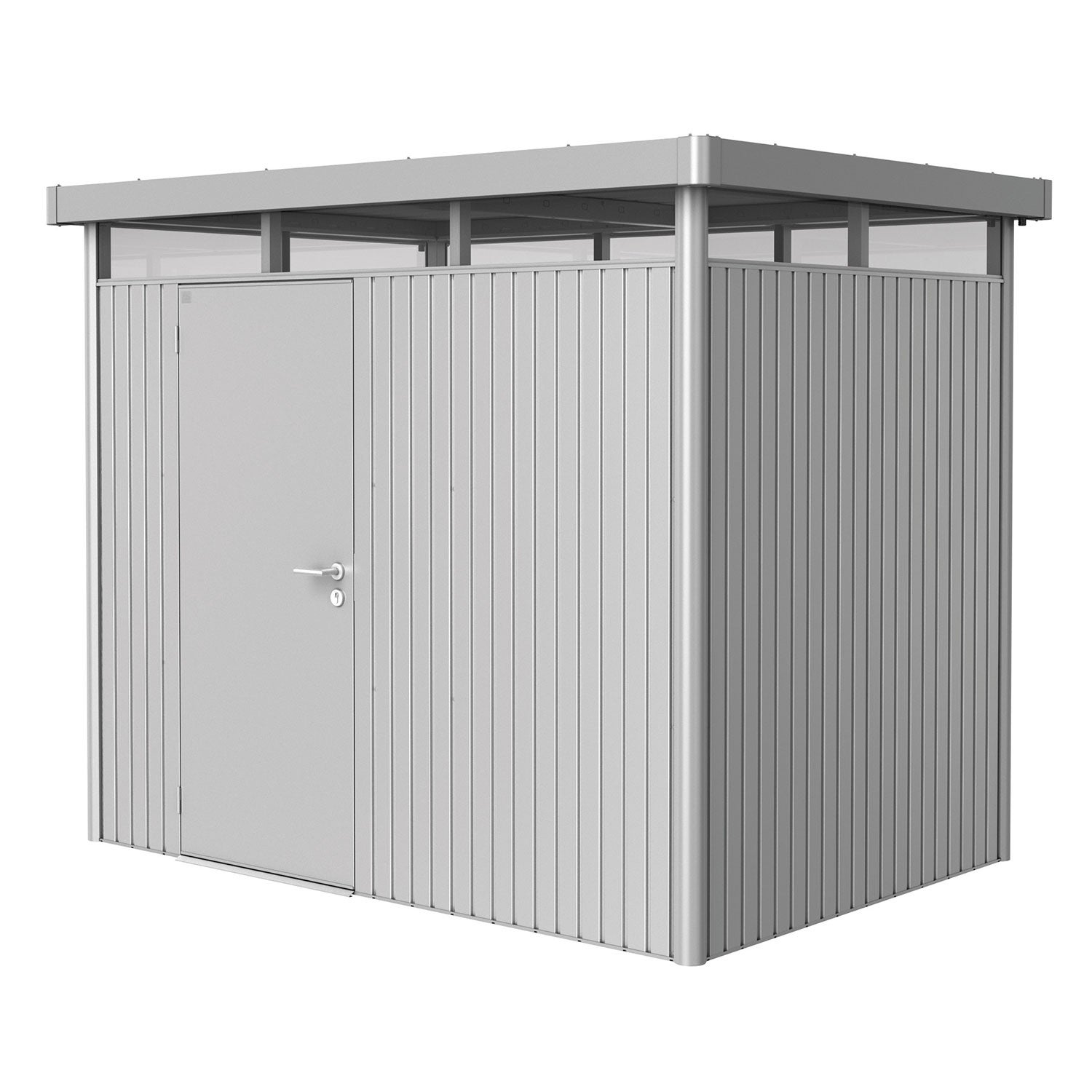 Biohort Highline H2 Enk. Dør Sølv Metallic Redskabsrum