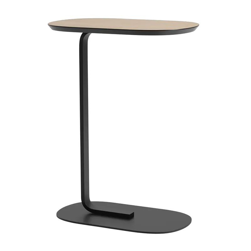 Muuto, Relate sidebord 73,5 cm - Oak Laminate/Black
