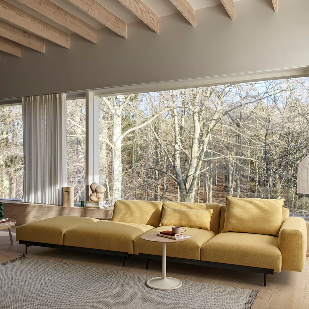 In Situ 2-sæders modulsofa Konfig 1 - Ecriture240/Sort