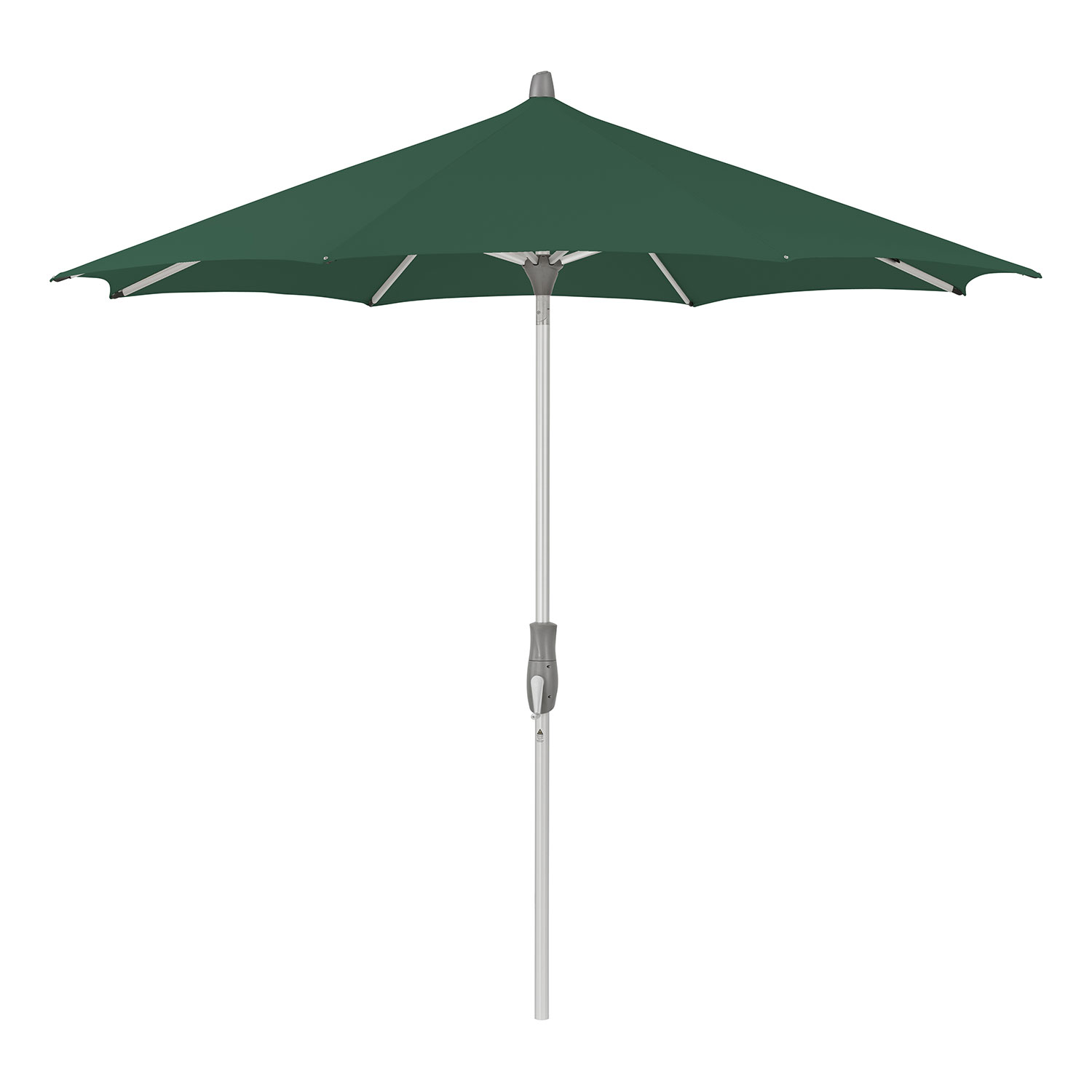 Glatz Alu-twist parasol 330 cm kat.5 521 aloe