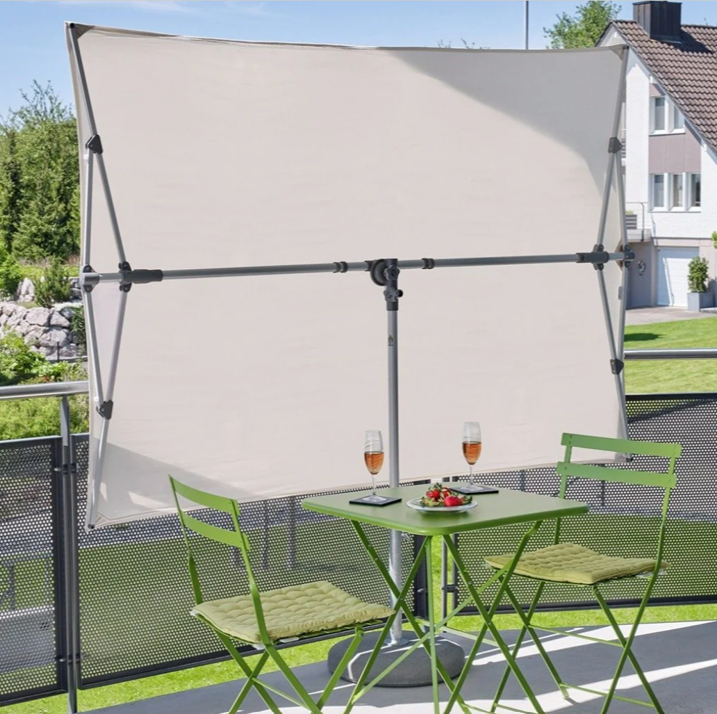Flex Roof 195x140 cm til Kappa 1, farve Sandhvid, Glatz