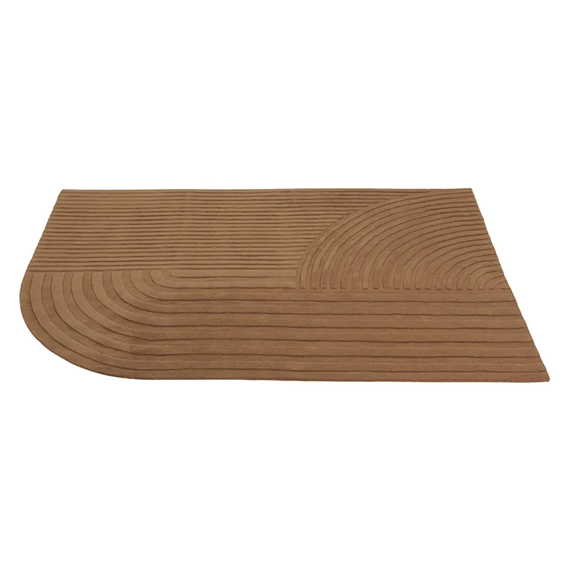 Relevo tæppe 170 x 240 cm - Burnt Orange