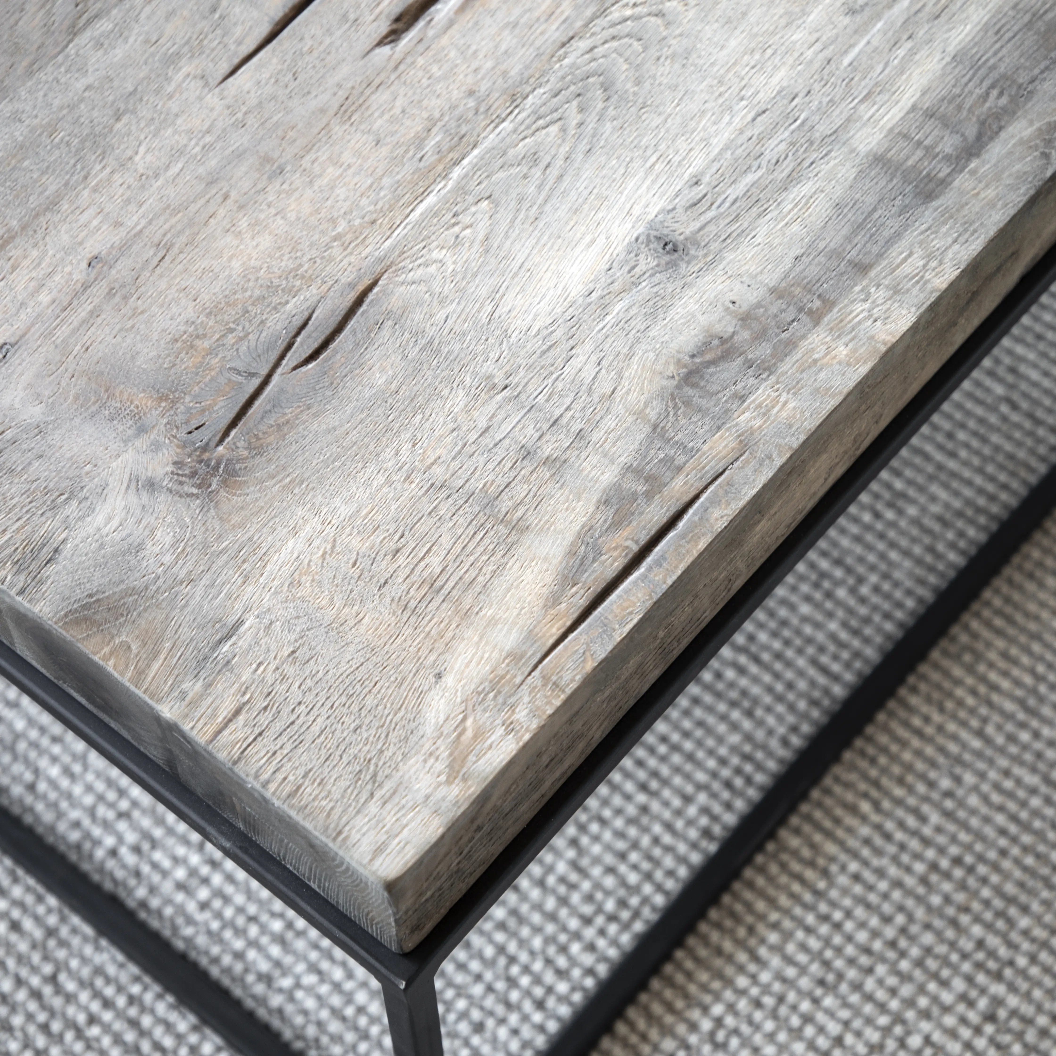  TV-bord Carlisle 180x45 cm Silver back