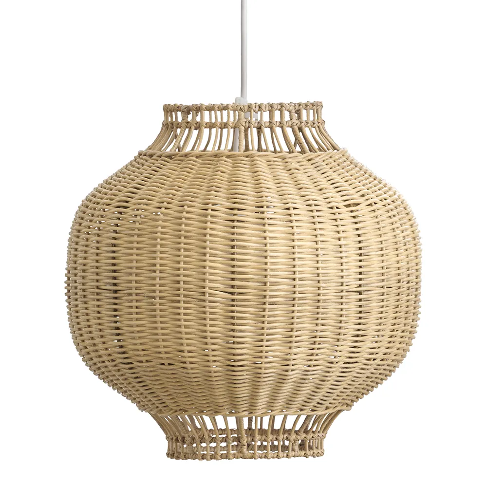  Tomos lammeskærm 35x35 cm rattan 