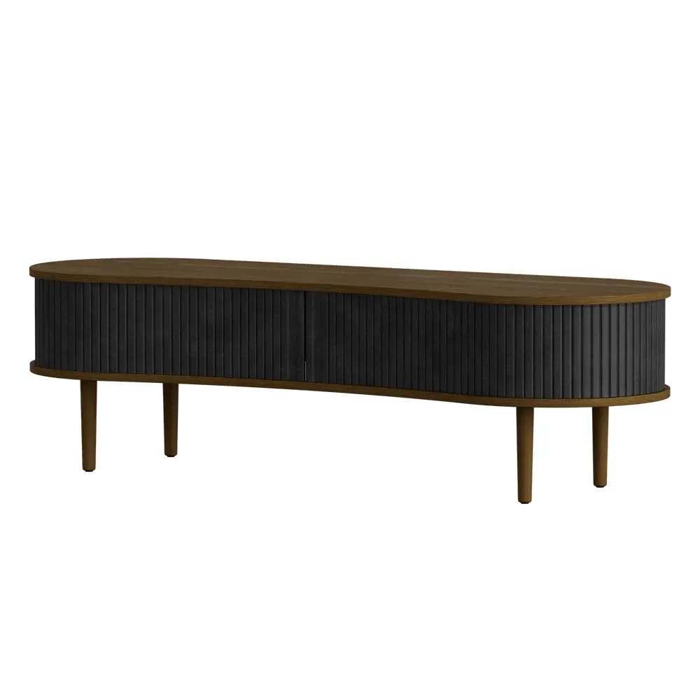 Audacious TV-bord Mørk Eg/Charcoal