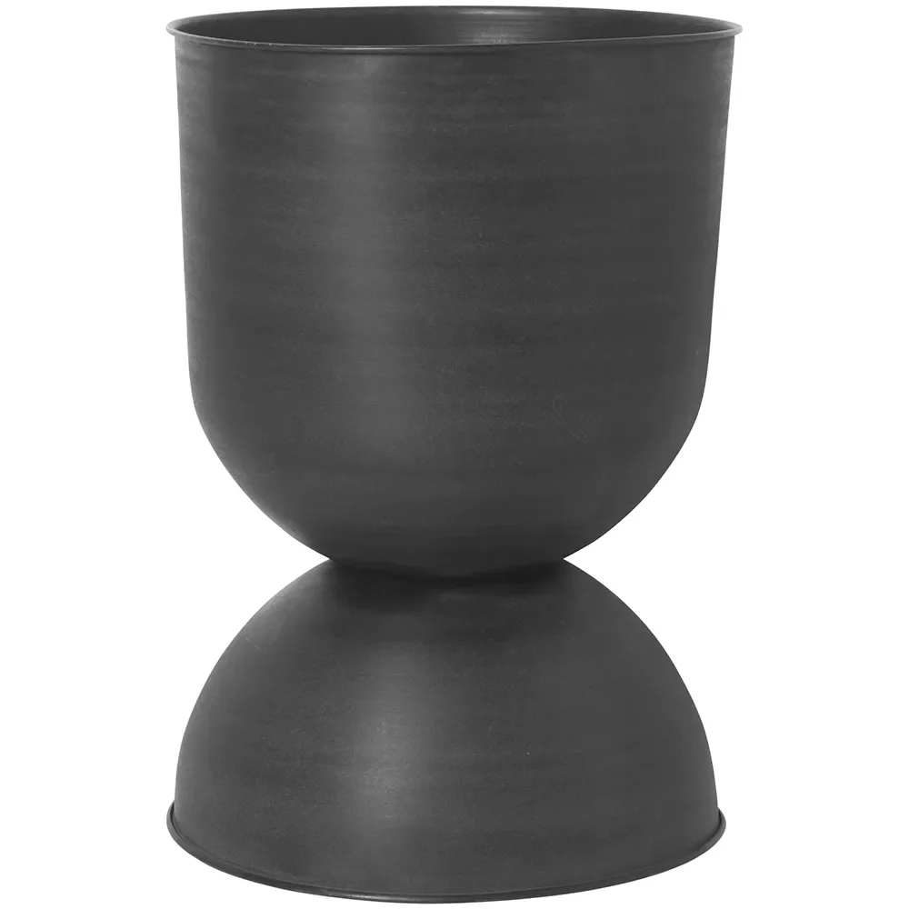 Ferm Living, Hourglass Urtepotteskjuler Large Black
