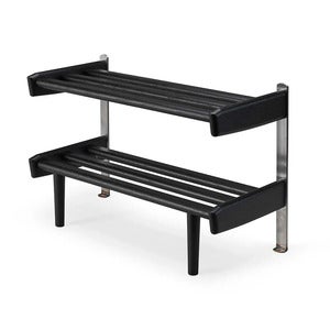 Meja Skohylde Gulv 59 cm Sortbejdset Eg