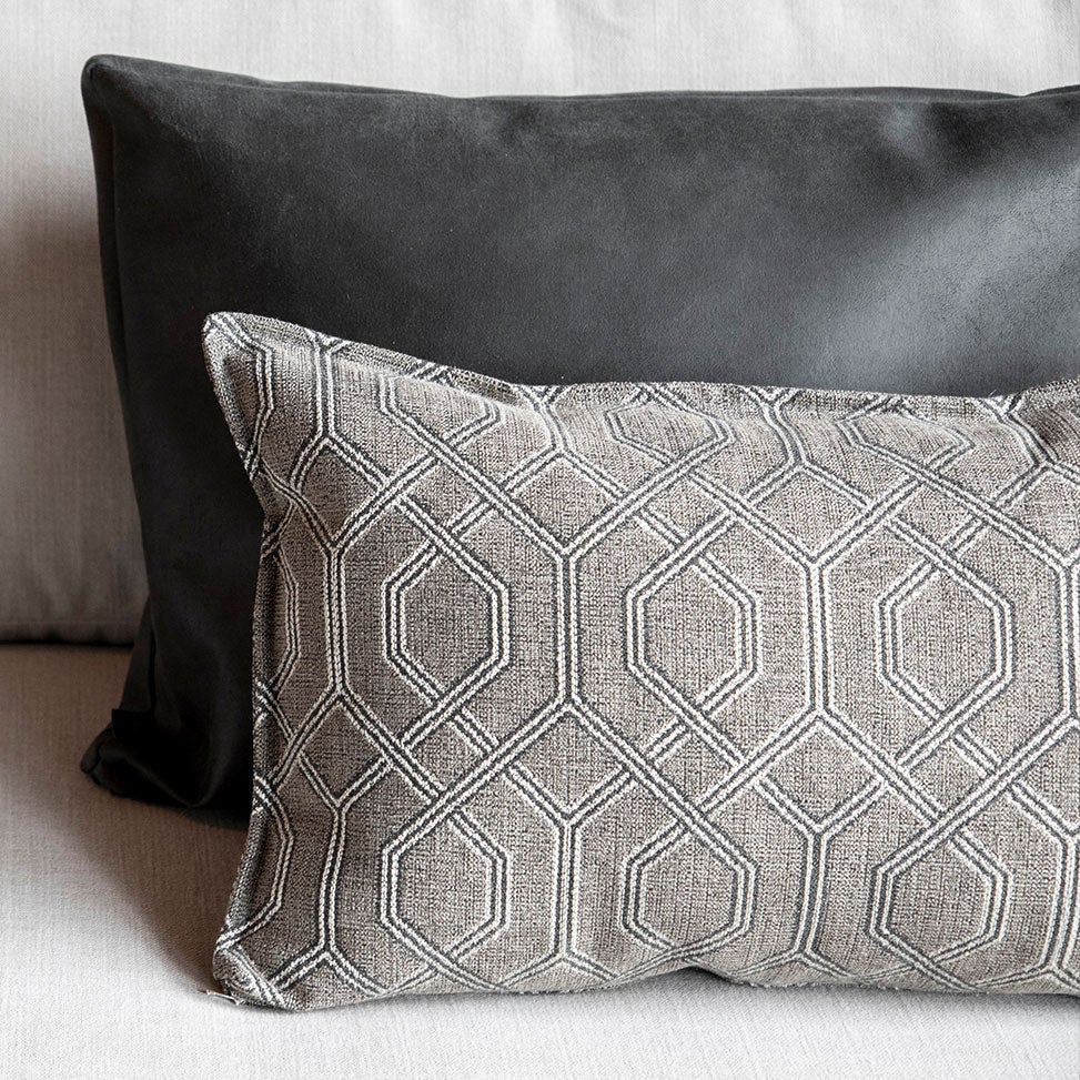 Prese Taupe Pudebetræk Frame 50x50 Artwood