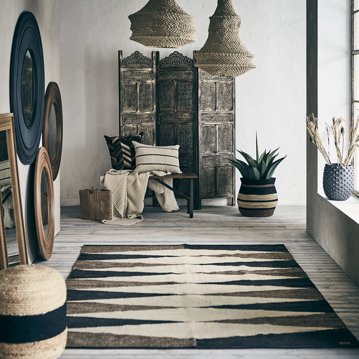 OTHELLO tæppe 240x170 cm