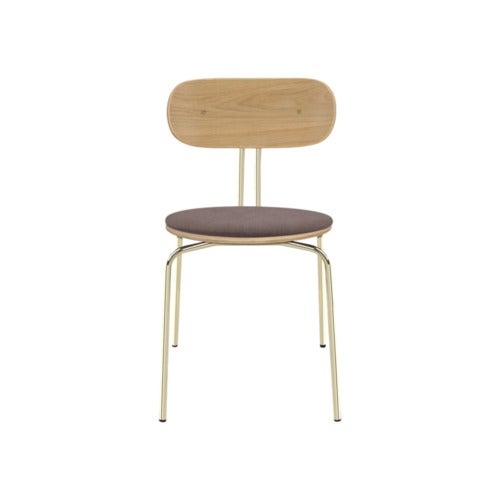 Curious Spisestol Eg/Messing Monrose