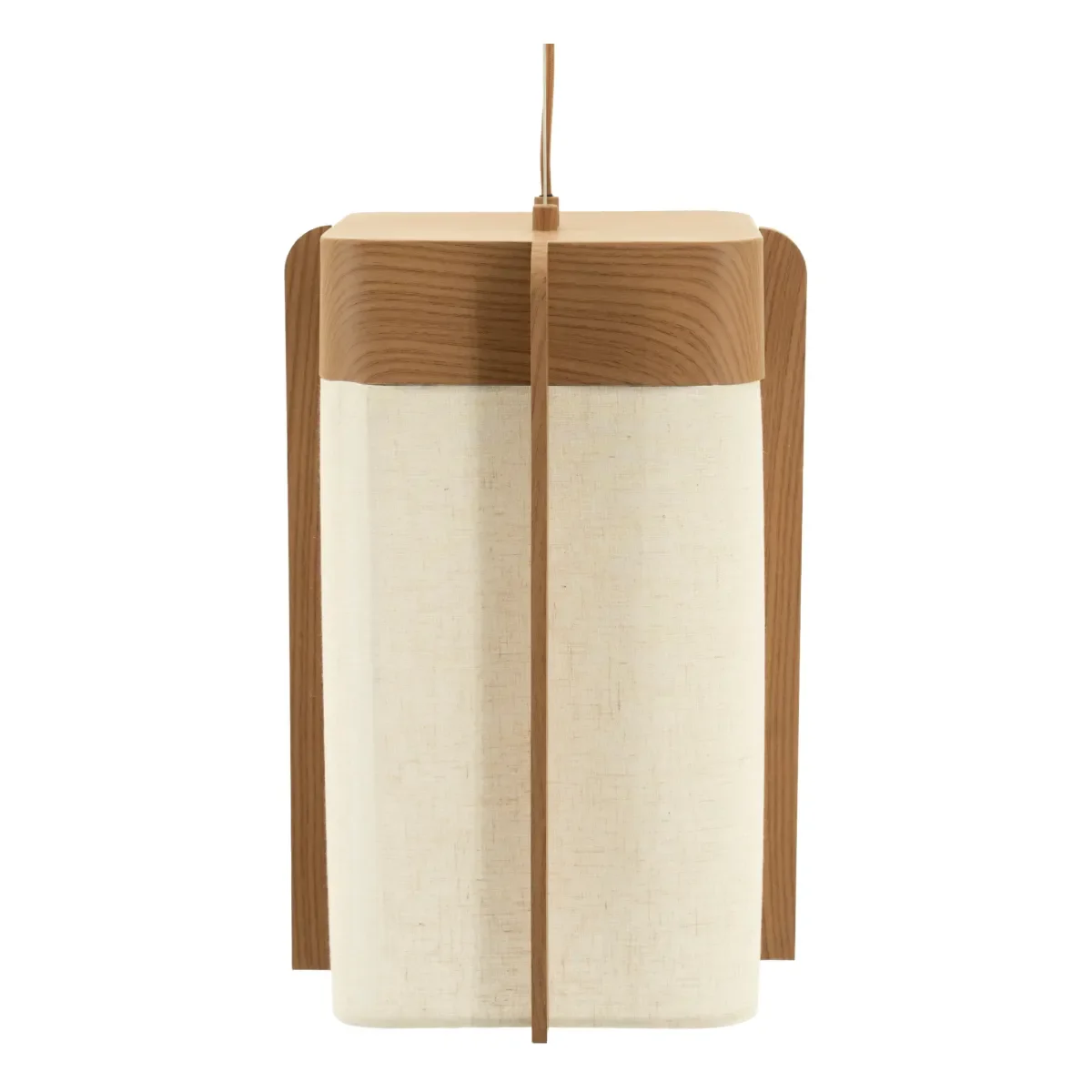 lamp Aterlier large pendel 27x27x40,5 cm brun