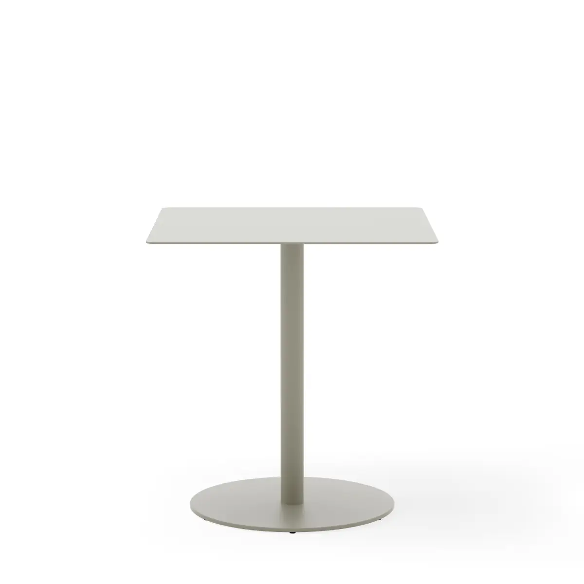 May Bistrobord 70 x 70 Lysegrå