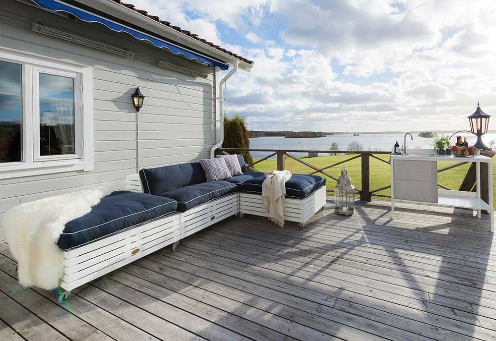 Bara Vara lænestol hvid 