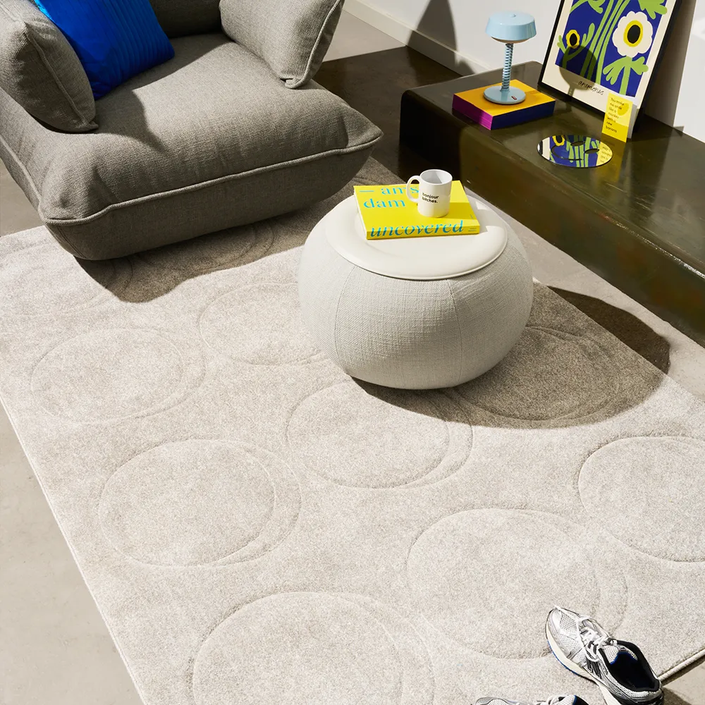 Dot Tæppe cloudy grey