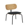 Curious Lounge Chair Eg/Sort Shadow