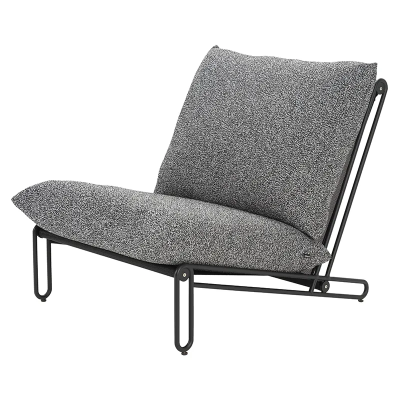 Brafab, Blixt lænestol Sort / Teddy ant