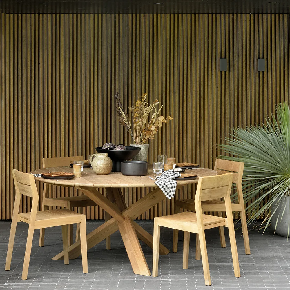 Circle Spisebord Ø163 cm Teak