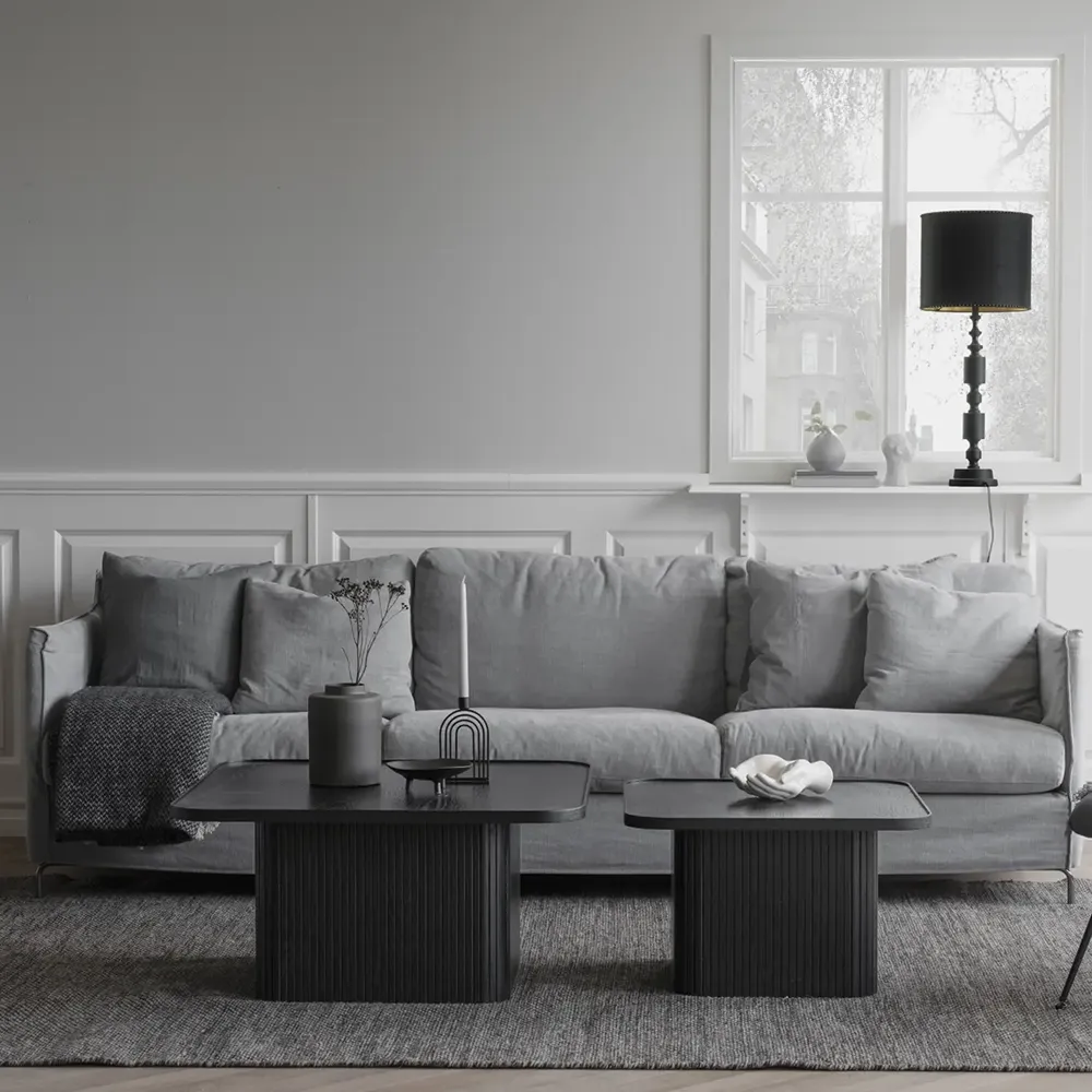 Sullivan sofabord 80x80 cm sort