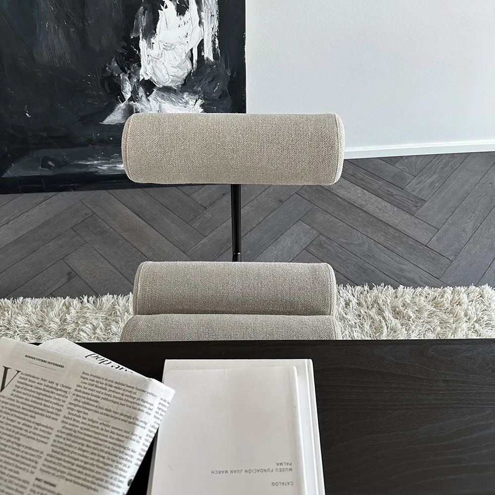 Hiro Spisestol Sort Stel - Hør