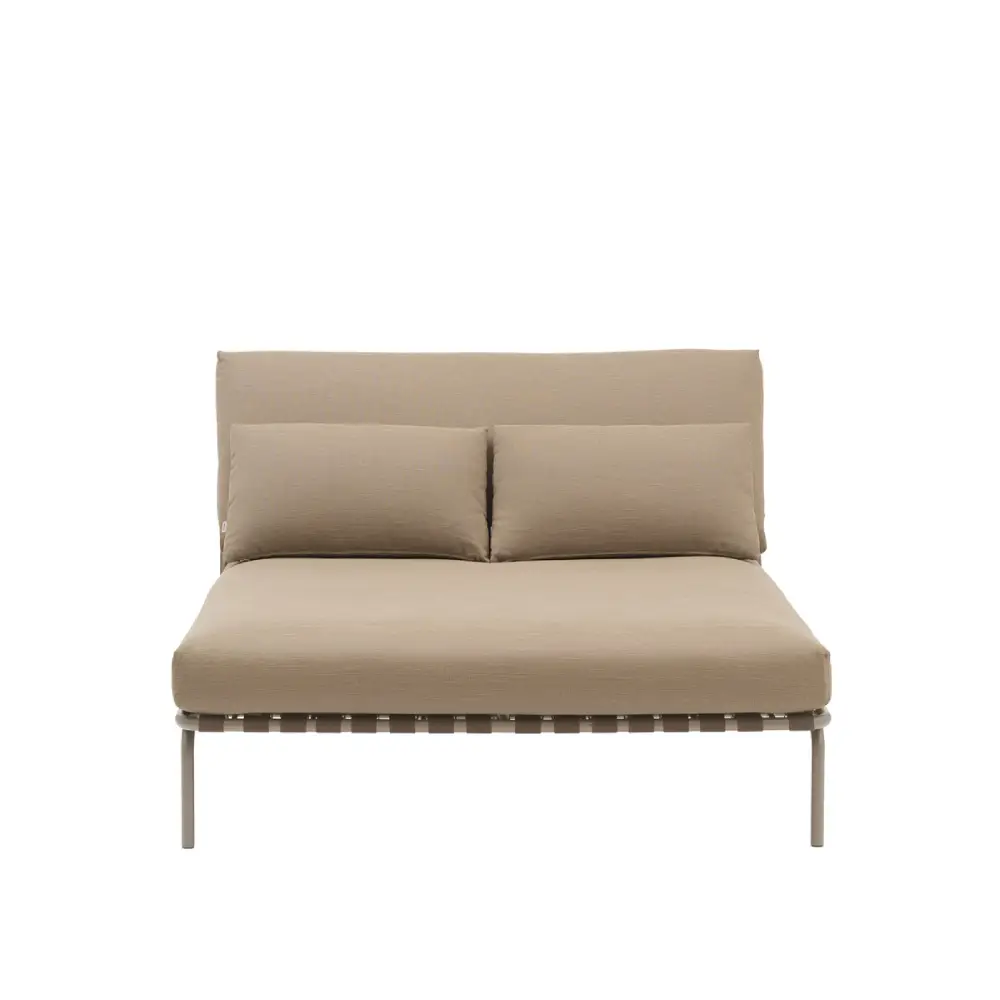 Daybed Settle Ribbed Weave 5/Taupe