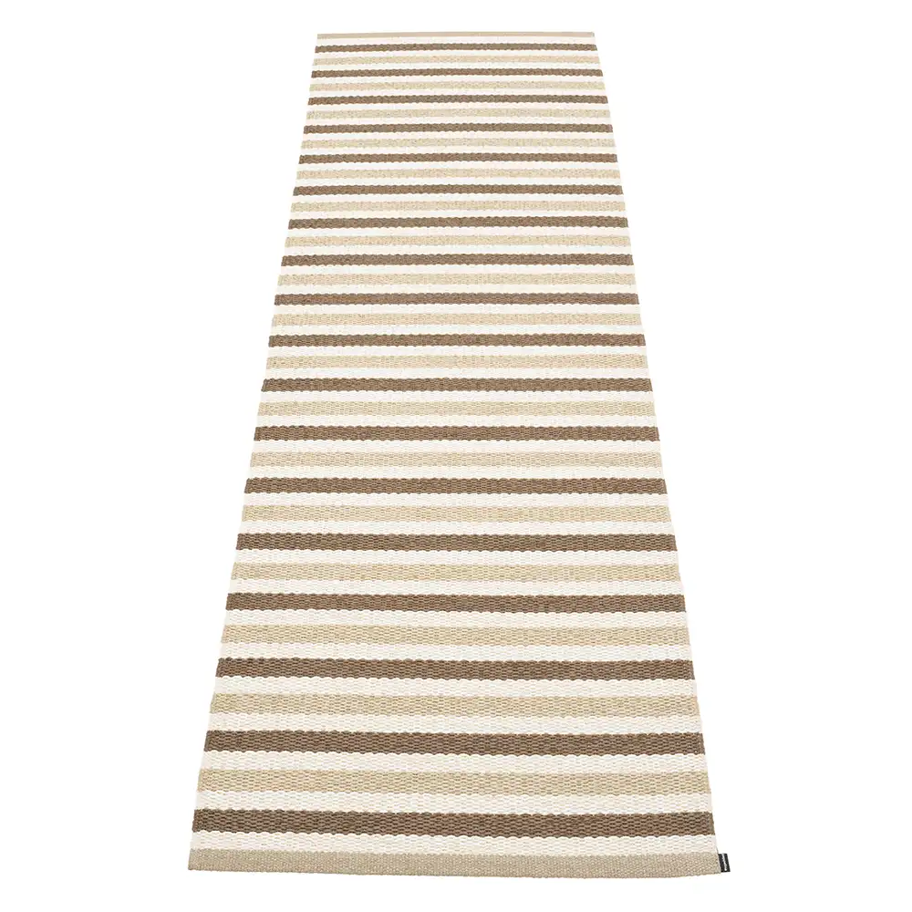 Pappelina, Teo tæppe 70x240 cm Brown/Beige/Vanilla