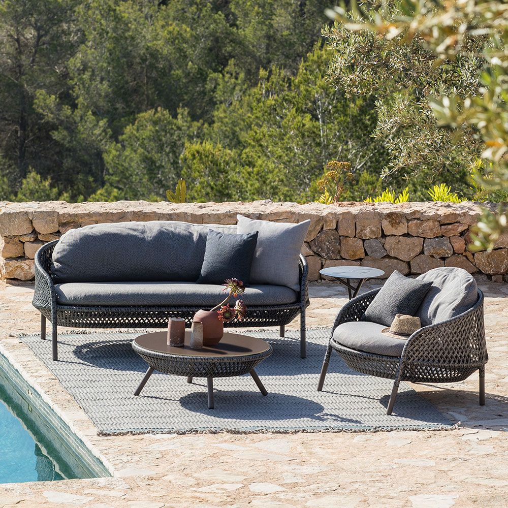 Ahnda sofa hvid kvarts 