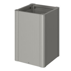 Belvedere plantebed maxi størrelse 50 metallisk kvartsgrå