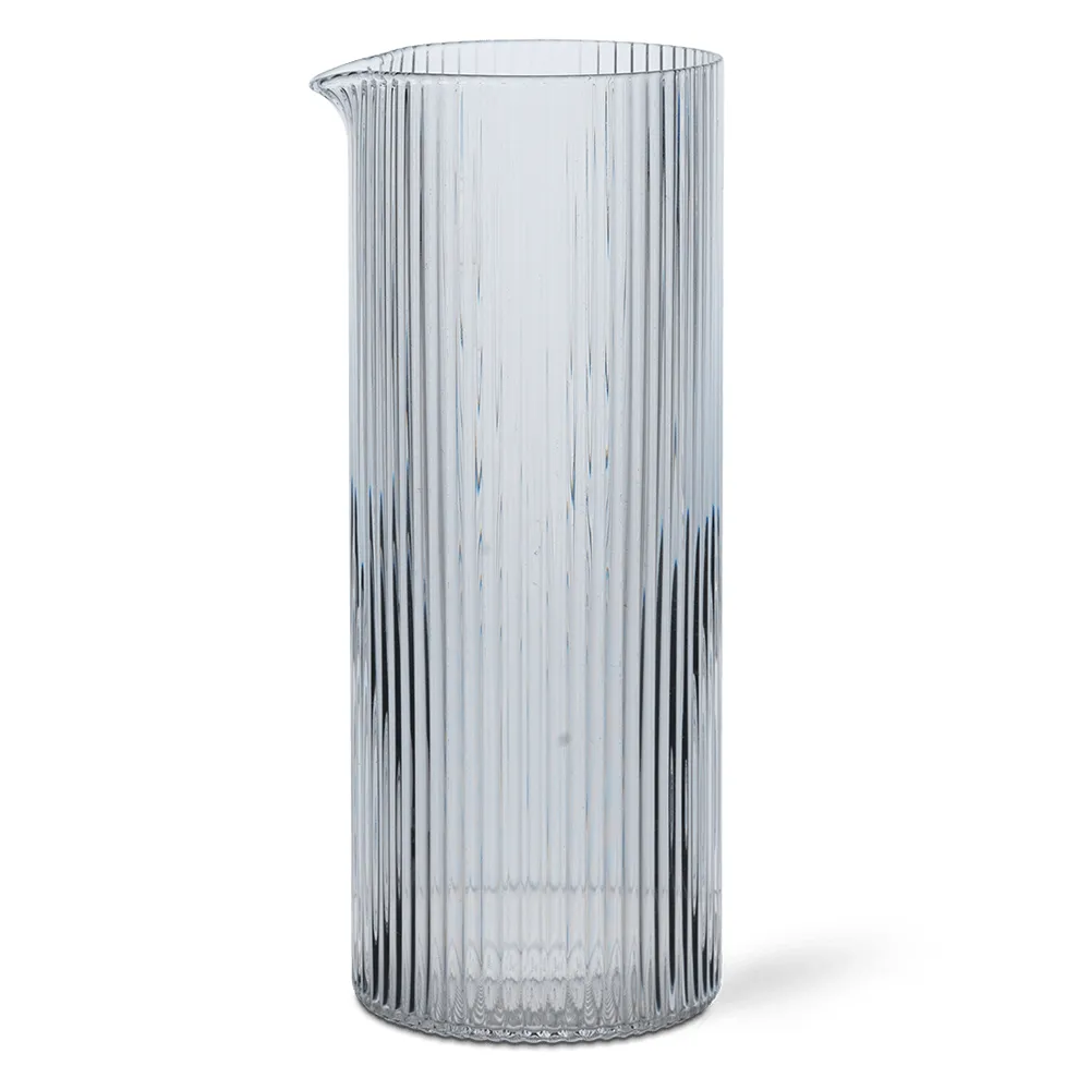 Ferm Living Ripple mælkekande 40 cl Clear